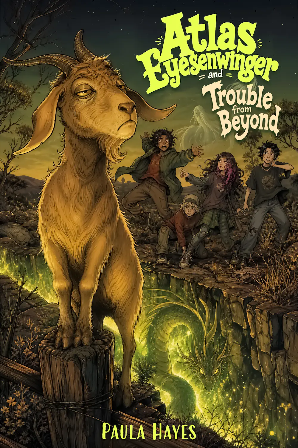 Atlas Eyesenwinger and the Trouble from Beyond - book cover